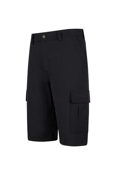 2AS Мъжки карго къси панталони Pantera, черни, 2aspanmfbfw24