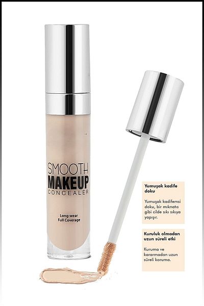 BİYUTREND Under Eye Concealer with Liquid Brush (Light No:1)