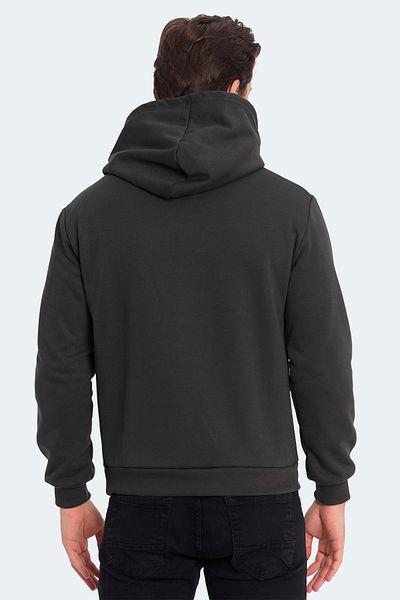 Slazenger Ανδρικό φούτερ KICKSON, Χρώμα Anthracite