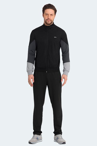 Slazenger Μαύρο σετ αθλητικής φόρμας για άνδρες Rapid