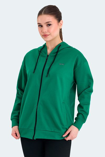 Slazenger Γυναικείο Πράσινο Φούτερ KATHLEENA