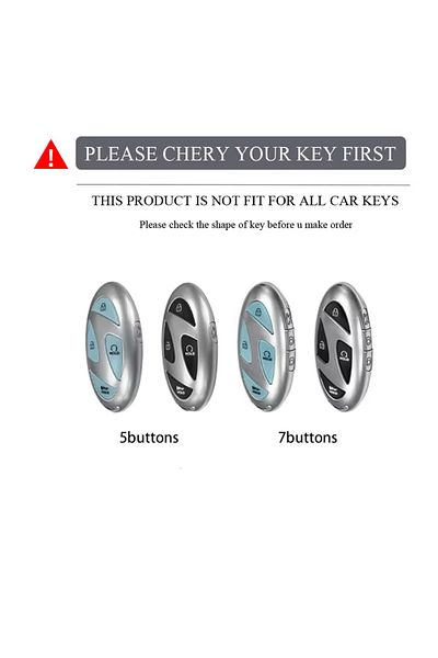 emii auto spare parts Hyundai New Tucson Ioniq Kona Elantra Key Case Cover Black/Gold 5 Keys Model