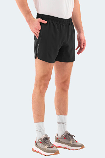 Slazenger ROMANO Erkek Cepli Fıtness Lacivert Şort