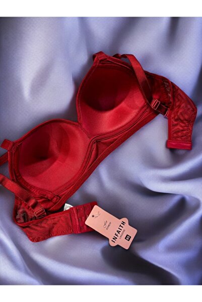 Hirazenmoda Women's Underwireless C Cup Gathering Bra