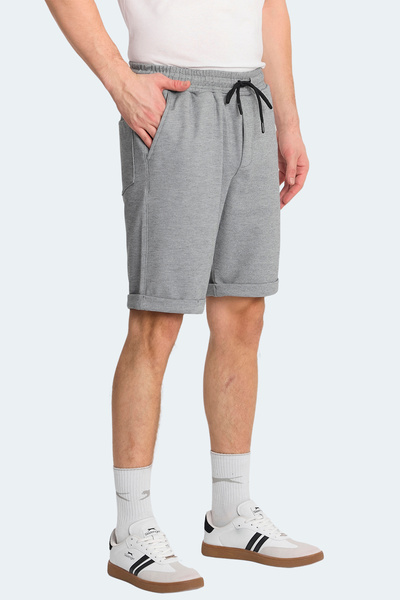 Slazenger Nova Men's Dark Gray Shorts with Pockets