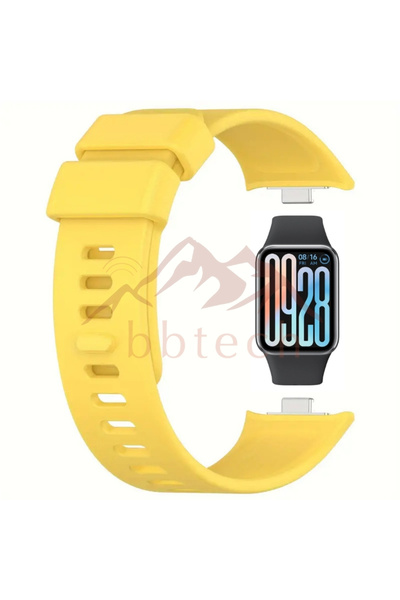 bbtech Xiaomi Smart Band 9 Pro Uyumlu Silikon Klasik Kordon Mi 9 PRO Kayış Standart Kordon Mi Band 9 Pro