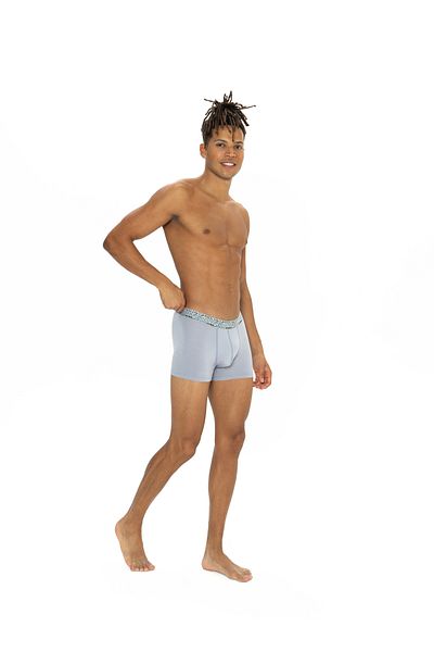 U.S. Polo Assn. Men's Navy Blue - Indigo - Gray 3-Piece Boxers