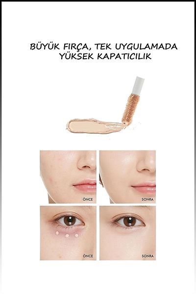 BİYUTREND Liquid Brush under Eye Concealer Concealer (Medium No:2)