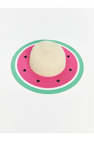 LC Waikiki Lcw Accessories Beige Girl's Straw Hat