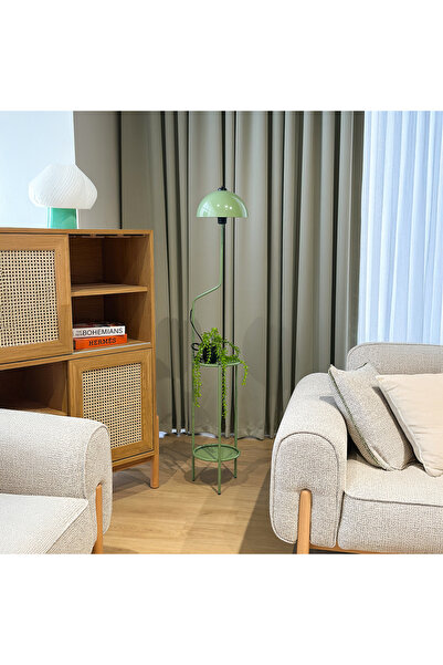 Ukay Home Sera Yeşil Standlı Lambader
