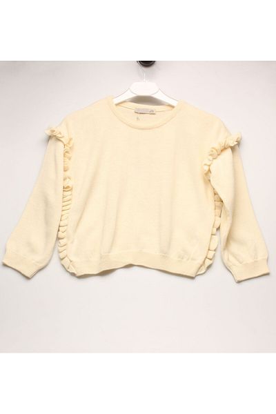 ROVIGO Firfir Detail Girl's Knitwear