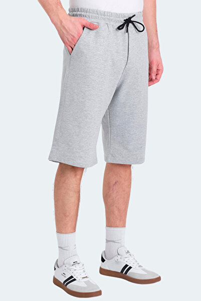 Slazenger Ανδρικό σορτς KALEV Capri σε γκρι χρώμα με τσέπες