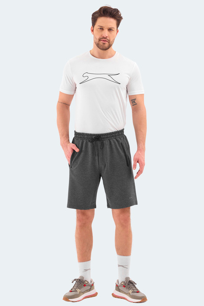 Slazenger Ανδρικό σορτς από ανθρακί με τσέπες RAYAN