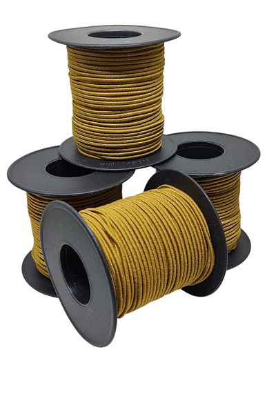 PARACORD 1.5 mm Rubber Rope 4 Reels (80 Meters Total) Firebird