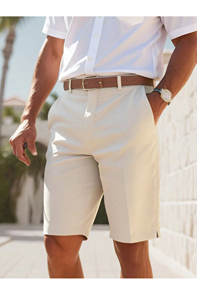 WKM Erkek Regular Fit Chıno Şort