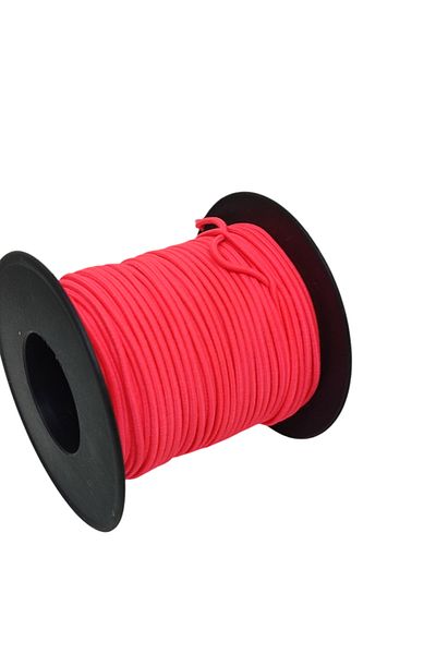 PARACORD 1.5 mm Rubber Rope 4 Reels (80 Meters Total) Firebird