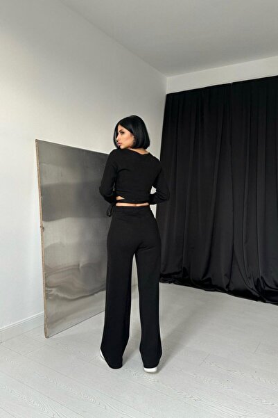 Nnstartshopping Ekşi̇oğlu Global Black Knitwear Set