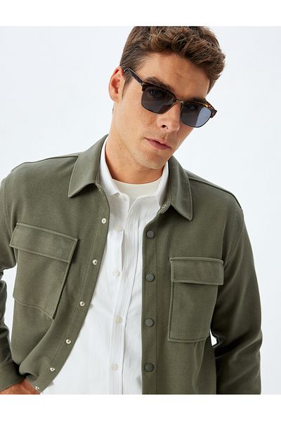 Koton Khaki pánská bunda pro dospělé 5Wam50017Hw