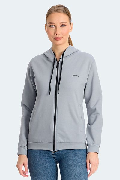 Slazenger Сив дамски суитшърт Streetball II мъжки обувки Gx9688