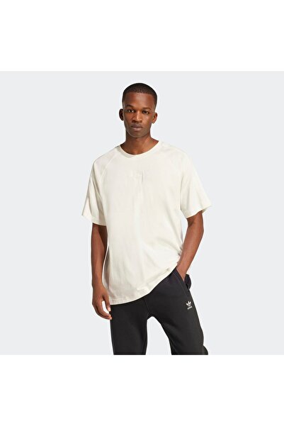 adidas Tricou alb pentru bărbați Premium Essentials (JD3278)