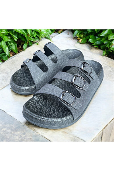 Pienn Soft Orthopedic Sole Slippers. Adjustable to Foot Shape Slippers with Know-Buckle