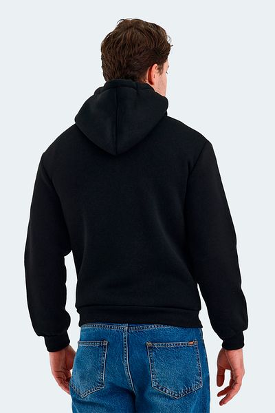 Slazenger Ανδρικό μαύρο φούτερ CUDI