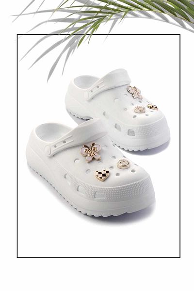 Bambi White Women's Slippers K 04445042859