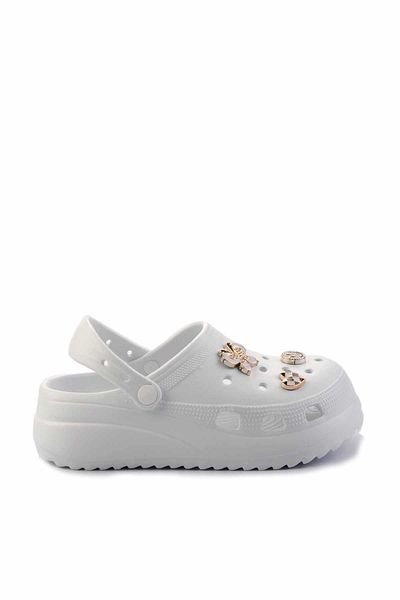 Bambi White Women's Slippers K 04445042859