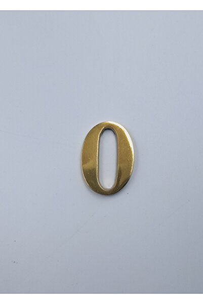 Kalender Döküm Brass Number 4cm Nail No:0