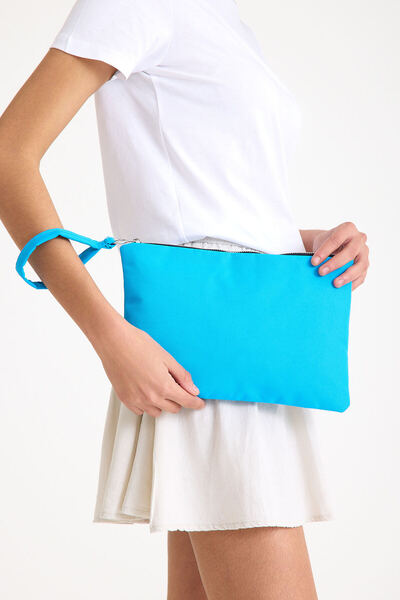 Simfa Преміум жіноча кольорова сумочка-клатч на блискавці з підкладкою