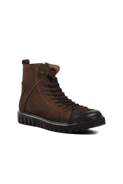 Hammer Jack 102 17945 Καφέ Nubuck Γνήσιες Δερμάτινες Ανδρικές Μπότες