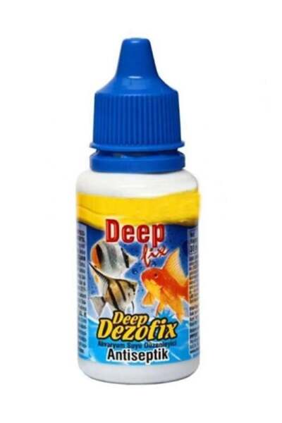 Deep Fix Dezofix Akvaryum Dezenfektanı Akvaryum Suyu Düzenleyici Antiseptik 3...