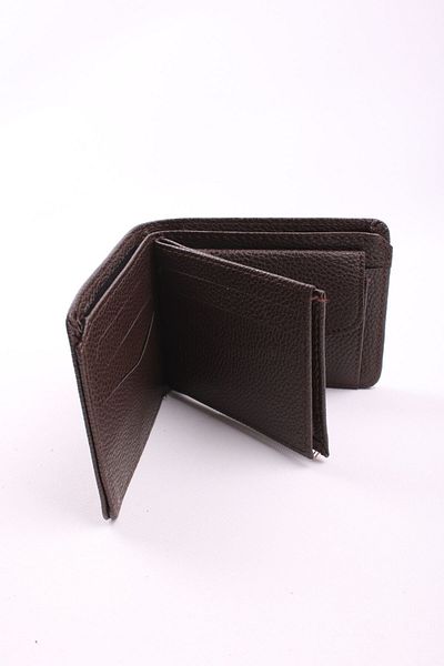 GALB LEATHER Ανδρικό πορτοφόλι από μαλακό δέρμα με θήκη νομισμάτων 11 x 9 cm