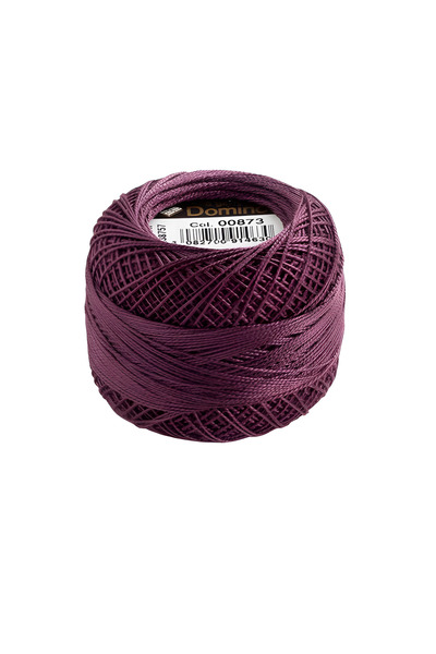 COATS حبل تطريز دومينو كوتون بيرل رقم 12