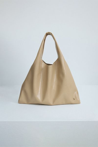 Suud Collection Beige Olgi Accessory Bag
