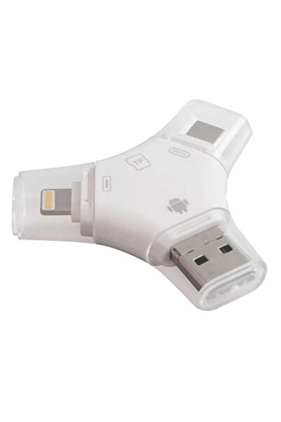 Soylu elektronik Android ve iPhone için Hafıza Kartı Okuyucu USB-C'den Micro ...
