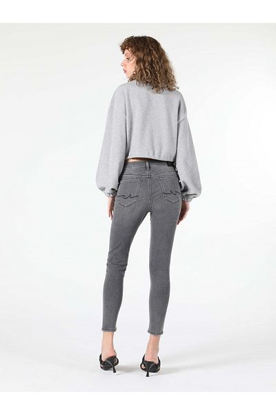 Colin's 759 Lara Super Slim Fit Γυναικείο τζιν παντελόνι με στενό πόδι στη μέση