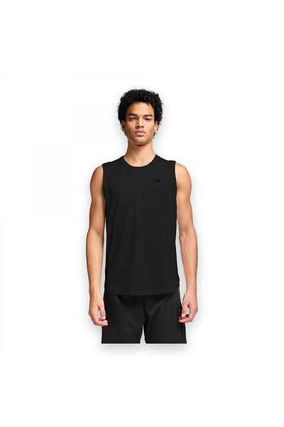 Lescon 25B-1014 Running Singlet Black Men's Singlet
