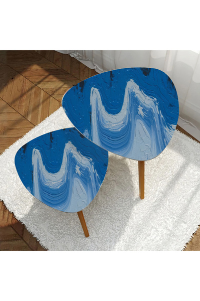 wudie Zigon Sehpa Yan Sehpa Orta Sehpa Ahşap Ayaklı mobilya Ahşap