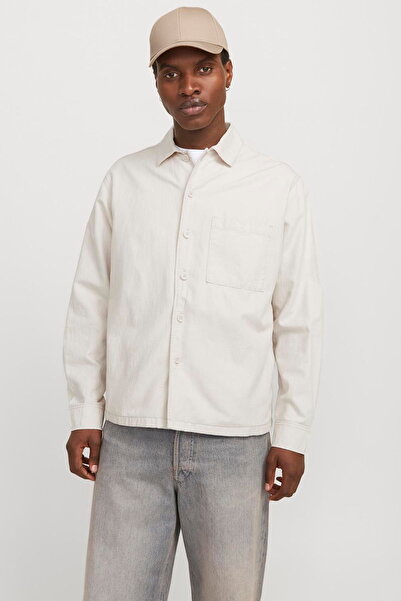 Jack & Jones Men's Linen Blend Shirt - Urban