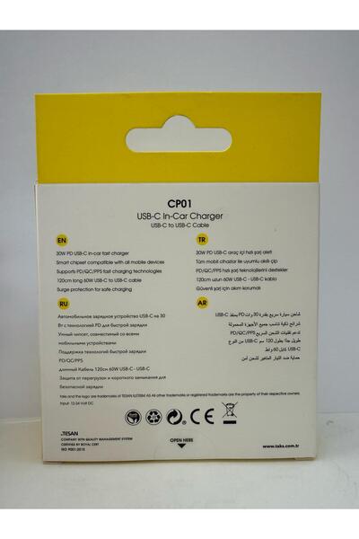 Ttec taks 30w Pd Araç Şarj Başlık 5CP01CS