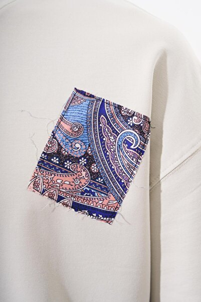 Machinist Ανδρικό μπλουζάκι συνονθύλευμα Oversize γκρι