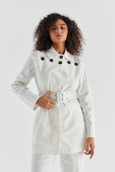 MARKALİSTE Lassie Trench Suit ecru