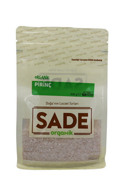 Sade Organik Pirinç 500 gr