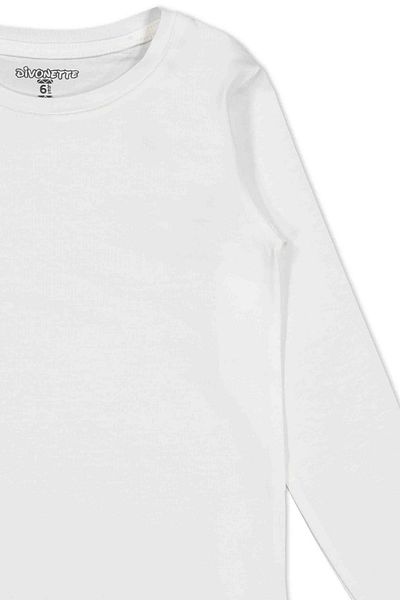 Divonette Unisex Long Sleeve 3-Piece Set Solid Color T-Shirt - Girl Boy