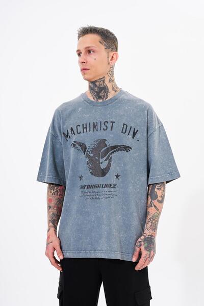 Machinist Ανδρικό μπλουζάκι με στάμπα με στάμπα Ghost Spotted