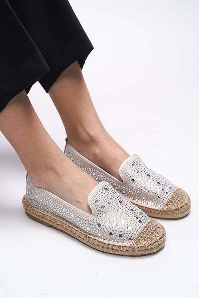 Riccon Elysrue Women's Beige Espadrille 001210