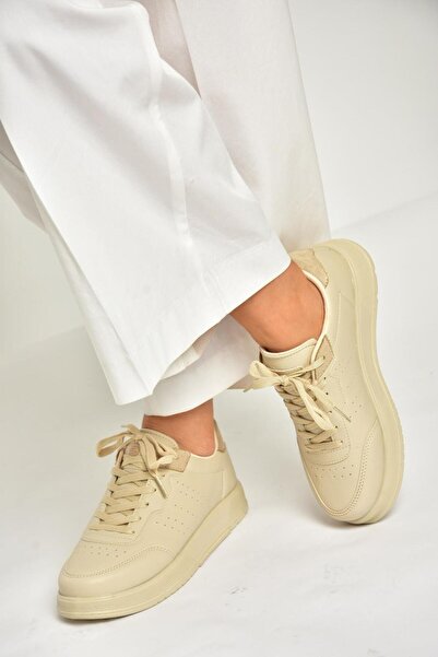 Fox Shoes U702015809 Бежеві спортивні кросівки