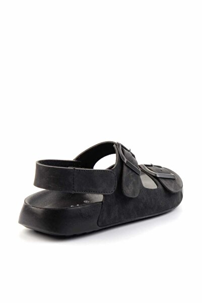 Bambi Black Nubuck Women's Sandals K 05819400101