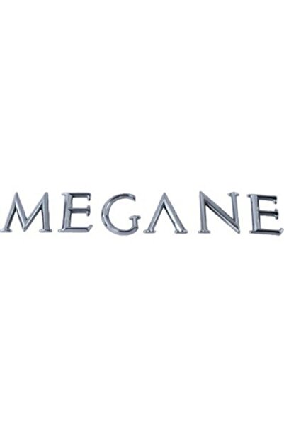Genel Markalar Megane2 Arka Bagaj Yazısı Krom Megane Yazı